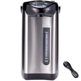 Hot Water Dispenser, Adjustable 4 Temperatures Water Boiler and Warmer, 304 Stainless Steel Countertop Water Heater, 3-Way Dispense for Tea