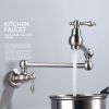 Folding faucet Pot Filler Faucet Wall Mount