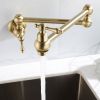 Folding faucet Pot Filler Faucet Wall Mount