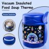 Insulated Lunch Boxes, Insulated lunch box for kids, Double Wall Vacuum Insulation & Exquisite 3D Pattern Design, For School Or Office, Christmas Gift