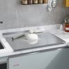Stainless Steel Cutting Board for Kitchen - Large 304 Chopping Boards, Suitable for Meat Vegetables Bread and Baking,Kitchen Accessories,