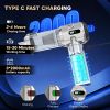 Handheld Car Vacuum Cleaner, 25000PA Strong Cyclonic Suction Portable Mini Vacuum Cordless with Digital Display Lightweight Handheld for Pet Hair, Car