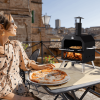 51749234  Cooking Pizza Machine-12-inch Automatic Rotating Pizza Oven with Foldable Legs